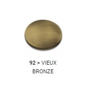 BARRE DE DOUCHE CHARLESTON RETRO VIEUX BRONZE - CRISTINA ONDYNA CS25092 