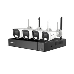 Kit Wi-Fi,Nvr,4 Camwifi - COMELIT WIKIT004S05NAFR 