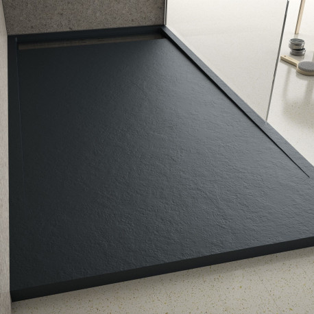 Receveur de douche POMPEYA ANTHRACITE 800 x 1000 mm - SALGAR 81943 