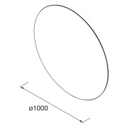 Miroir Oasis Diam.1000 - SALGAR 91132 