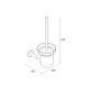 Escobillero Lissy Blanc Mat - SALGAR 91242