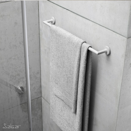 Barre 50 Lissy Blanc Mat - SALGAR 91248 