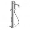 BAIN DOUCHE QUADRI MONOCOLONNE SUR PIED SANS MECANISME CHROME - CRISTINA ONDYNA QM18951