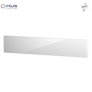 Radiateur plinthe à inertie CAMPAVER Nativ plinthe 1500W Lys Blanc - INTUIS SIGNATURE K161415 