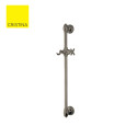 BARRE DE DOUCHE CHARLESTON RETRO METAL BROSSE - CRISTINA ONDYNA CS25077