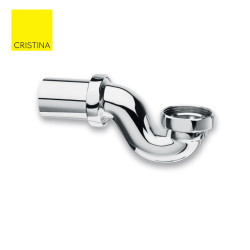 SIPHON BAIGNOIRE RETRO LAITON HORIZONTAL CHROME - CRISTINA ONDYNA VS48051