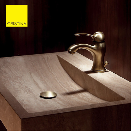 LAVABO MUSEO VIEUX BRONZE +Vidage - CRISTINA ONDYNA MU10892