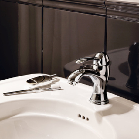 MITIGEUR LAVABO MUSEO Chrome + Vidage - CRISTINA ONDYNA MU10851