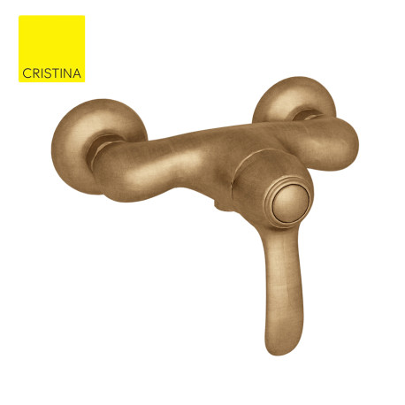 Mitigeur douche retro MUSEO Vieux Bronze - CRISTINA ONDYNA MU12092