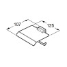 Porte-Papier Rouleau Rubik - ROCA A816849001