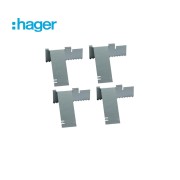 Eclisses jonction DABA 50x160 - GOULOTTE INSTALLATIO  HAGER DABA501609VERZ