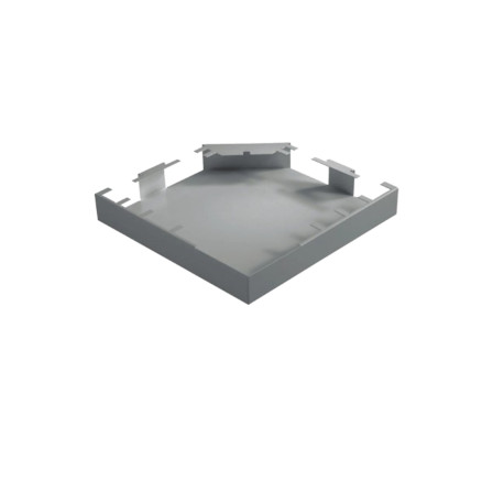 Angle plat DABA 50x80 Blanc - GOULOTTE INSTALLATIO  HAGER DABA5008059006