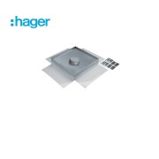 Boîte jonct couv tubus 20000 N - GOULOTTE INSTALLATIO  HAGER EKSQ405TM