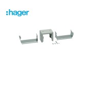 Pièce accrochage DABA 50x80 B - GOULOTTE INSTALLATIO  HAGER DABA50160109006