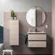 Meuble SPIRIT 700 2 tiroirs métalliques chêne naturel697 x 540 x 450 mm - SALGAR 90938
