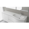 Plan vasque MAM 1510 schrankelement rechts solid surface - SALGAR 91122 