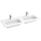 Plan vasque VILNA 1205 doppelt MINERALsolID MAT - SALGAR 91237