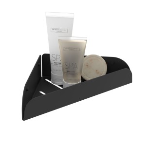 Porte-savon rectangulaire OBI noir mat  - SALGAR 98250 