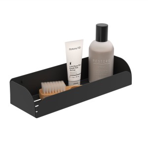 Porte-savon rectangulaire OBI noir mat  - SALGAR 98249 