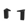 Jeu 2 pieds noir Hauteur 330 mm - SALGAR 97161 