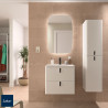 Meuble de salle de bain UNIIQ 600 2 tiroirs blanc mat 598x540x450 mm - SALGAR 96593 