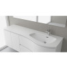 Plan vasque MAM 1510 schrankelement rechts solid surface - SALGAR 91122 