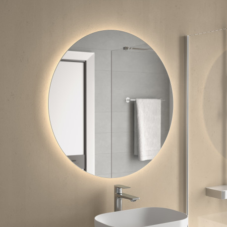 Mirror NORA 600 circulaire avec lumière - SALGAR 105597