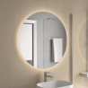 Miroir NORA 600 circulaire avec lumière - SALGAR 105597