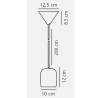 Suspension NOTTI Métal Gris - NORDLUX 2213073010