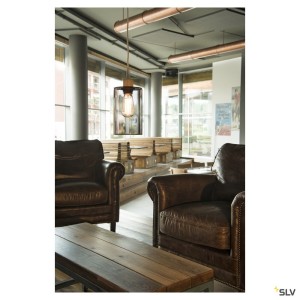 Abat-jour FENDA abat-jour verre fumé - SLV 1000773 