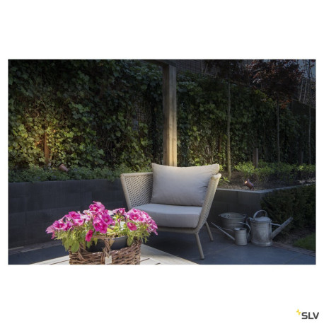 Projecteurs extérieurs 230V NAUTILUS 15 (NAUTILUS PIQUET XL) spot sur piquet rouille GU10 11W max. IP65 - SLV 1001964 