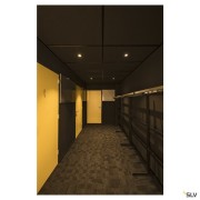 Encastrés plafond/mur LED ext. PATTA-I encastré plafond carré noir LED 73W 1800-3000K - SLV 1002101 