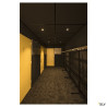 Encastrés plafond/mur LED ext. PATTA-I encastré plafond carré noir LED 73W 1800-3000K - SLV 1002101