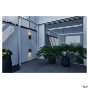 Appliques extérieures LED VILUA L applique extérieure anthracite LED 16W 3000K IP54 - SLV 1002504 
