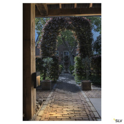 Appliques extérieures LED FLATT applique extérieure anthracite LED 14W 3000K/4000K IP65 - SLV 1002952 