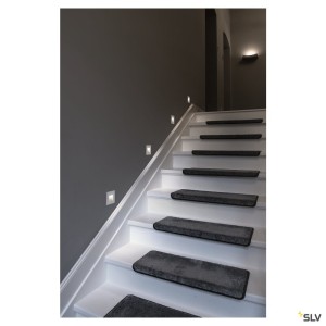 Encastrés muraux intérieurs LED MOBALA encastré mural intérieur blanc mat LED 13W 3000K - SLV 1002982 