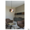 Suspensions PANTILO 28 suspension intérieure cuivre E27 15W max câble nu sans patère - SLV 1003007