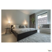 Liseuses QUADRASS SPOT applique intérieure liseuse blanc E27 max 40W LED 2W 3000K - SLV 1003429 