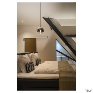 Suspensions PANTILO CONVEX 29 suspension intérieure chrome E27 max 40W - SLV 1003443 