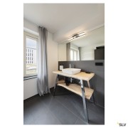 Applique de salle de bains LED GLENOS 60 luminaire de miroir profilé noir SMD LED 126W 3000K - SLV 1003506 