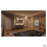 Applique de salle de bains LED GLENOS 60 luminaire de miroir profilé noir SMD LED 126W 3000K - SLV 1003506 