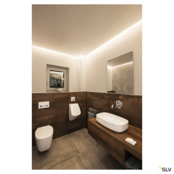 Bandeaux LED GRAZIA PRO FLEXSTRIP bandeau LED intérieur 5 m 20 mm blanc 4000K 4000lm/m - SLV 1004723 