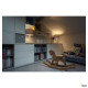 Abat-jour FENDA abat-jour intérieur rond diam.30 cm gris - SLV 1004774