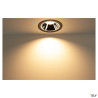 Accessoires NUMINOS® L diffuseur satiné intérieur rond dépoli - SLV 1004796 