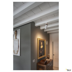 Plafonniers intérieurs LED NUMINOS® XL plafonnier LED intérieur blanc/noir LED 36 W 36° UGR < 19 - SLV 1005757 