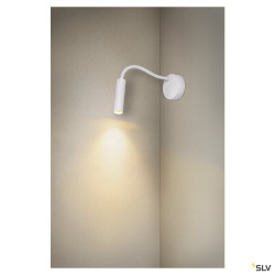 Liseuses KARPO GOOSE applique intérieure liseuse blanc LED 58W 3000K variable - SLV 1006161 