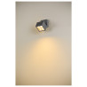 Appliques extérieures LED S-CUBE Plafonnier et applique saillie 2700/3000K 15W PHASE 80° anthracite - SLV 1007458