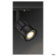 Spot intérieur pour rail 1 allumage PURI TRACK noir mat GU10 QPAR51 50W max - SLV 143390