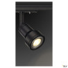 Spot intérieur pour rail 1 allumage PURI TRACK noir mat GU10 QPAR51 50W max - SLV 143390