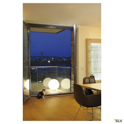 Luminaires mobiles ROTOBALL 50 luminaire mobile extérieur blanc E27 24W max IP44 - SLV 227221 